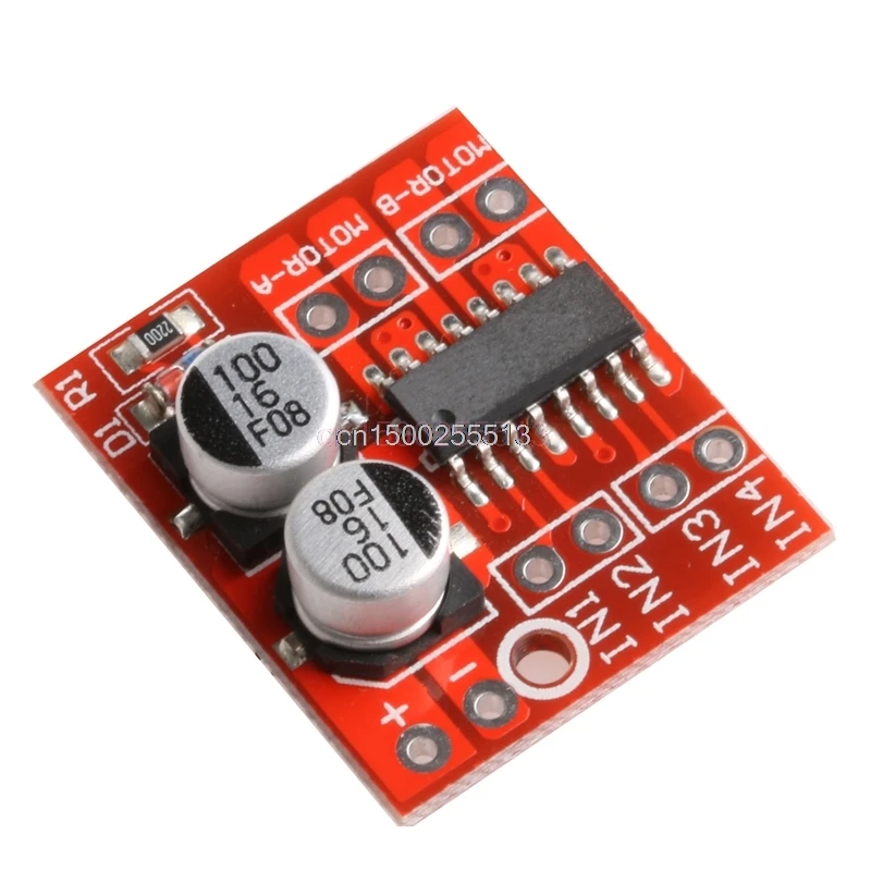 

Dual Channel DC Motor Driver Module PWM Speed H-Bridge Stepper L298N