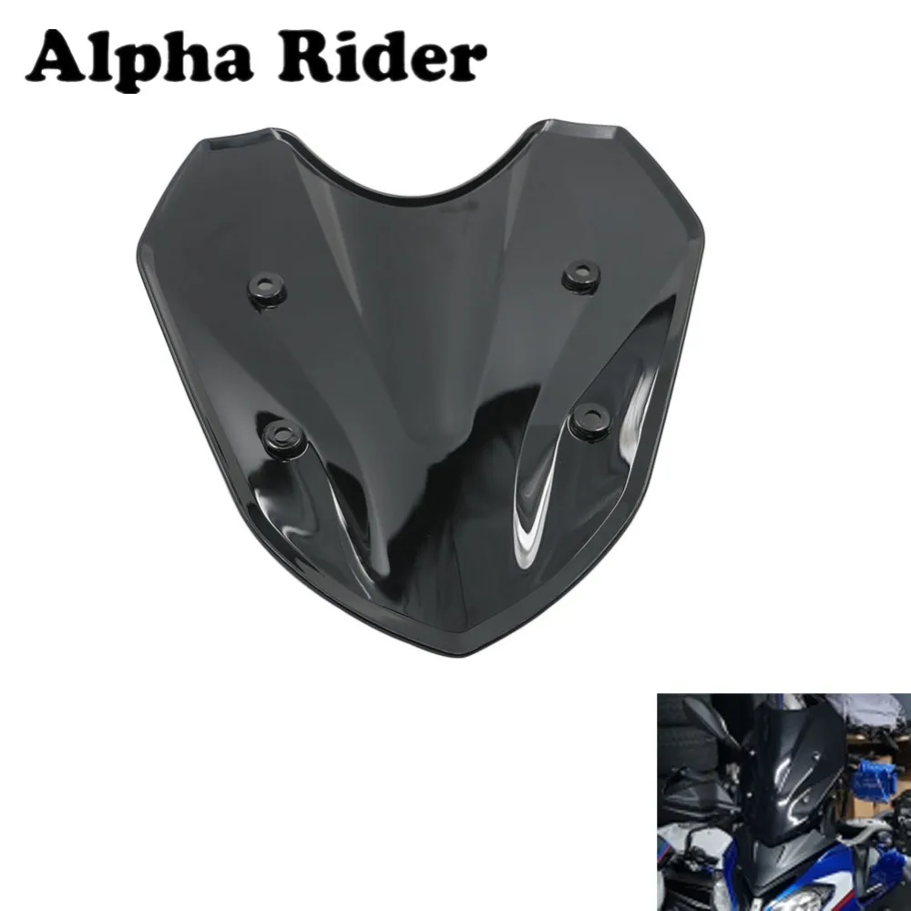 

For BMW S1000XR 2017 High Quality Plastic Motorcycle Front Windscreen Windshield S 1000 XR / S1000 XR Black Chrome Clear