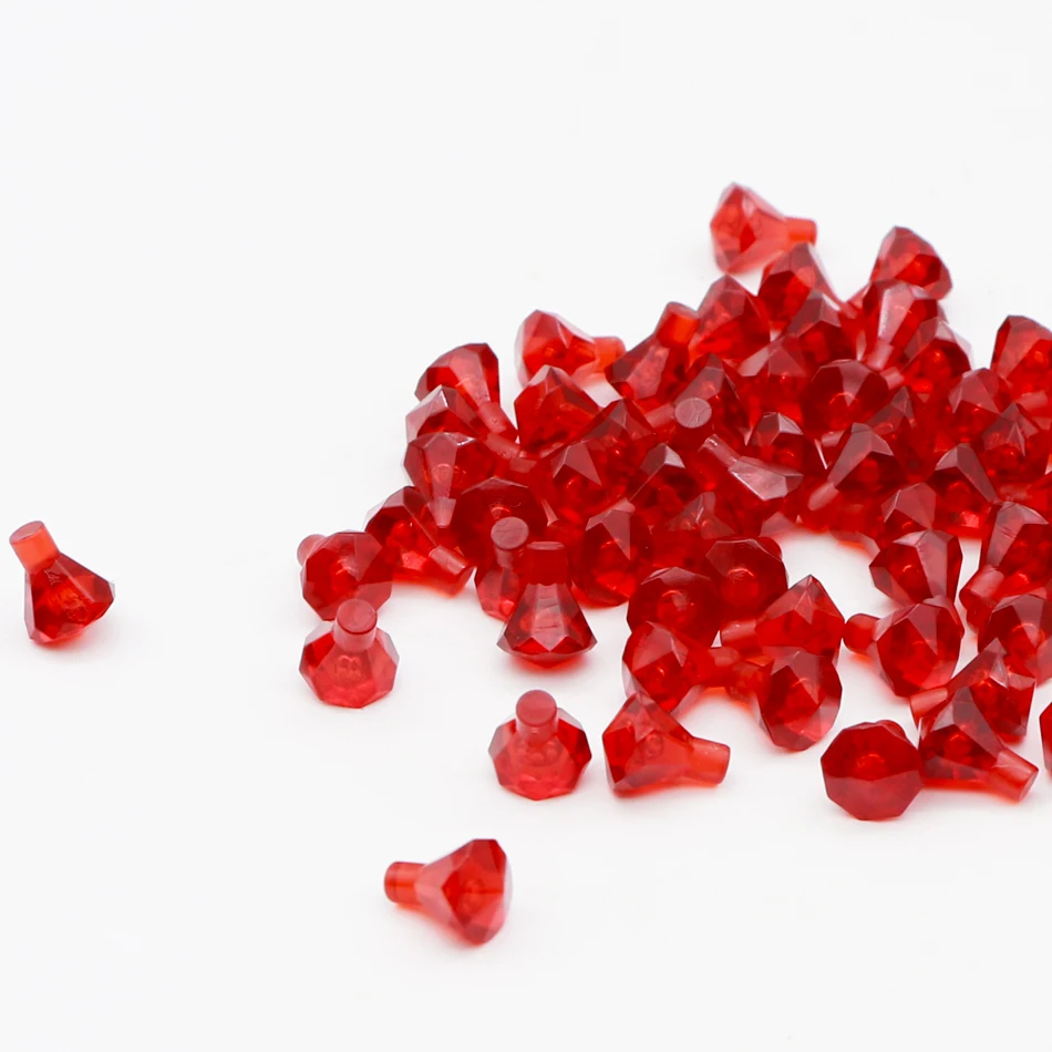 compatible lego red treasure stone