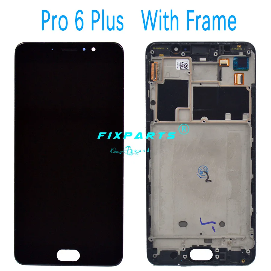 100% протестированный Новый Meizu Pro6 Pro 6S 6 Plus ЖК экран + кодирующий преобразователь
