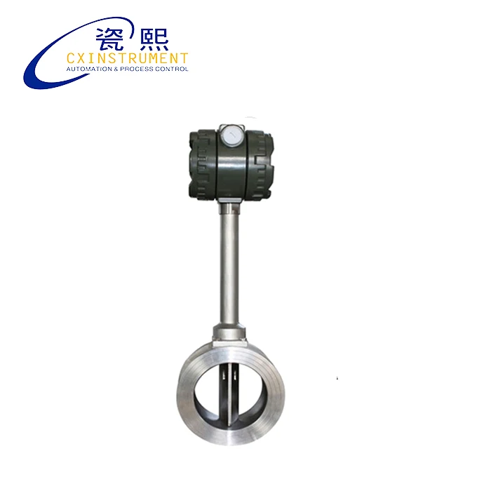 

High Temperature LCD Display 14~150 m3/h Measuring Range and Stainless Steel Material Vortex shedding Flow Meter