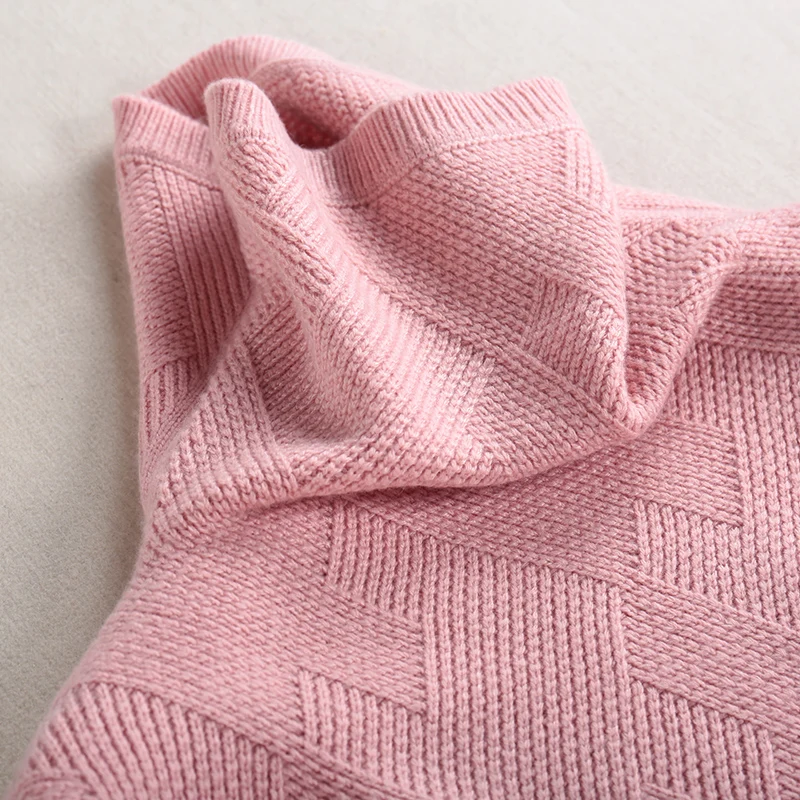 

Double thickening turtleneck cashmere sweater female long sleeve knitted sweater high quality cashmere pullover sweater