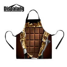 Лидер продаж растительный маркер для ярлыков Шоколад модный кухонный женский фартук для кухни домашний дышащий для творчества