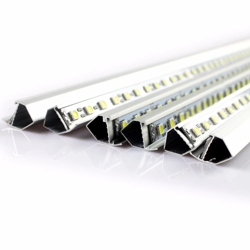 50cm 36 LED 5630 SMD Aluminum Strip Shell Under Cabinet Display Show Case Light 