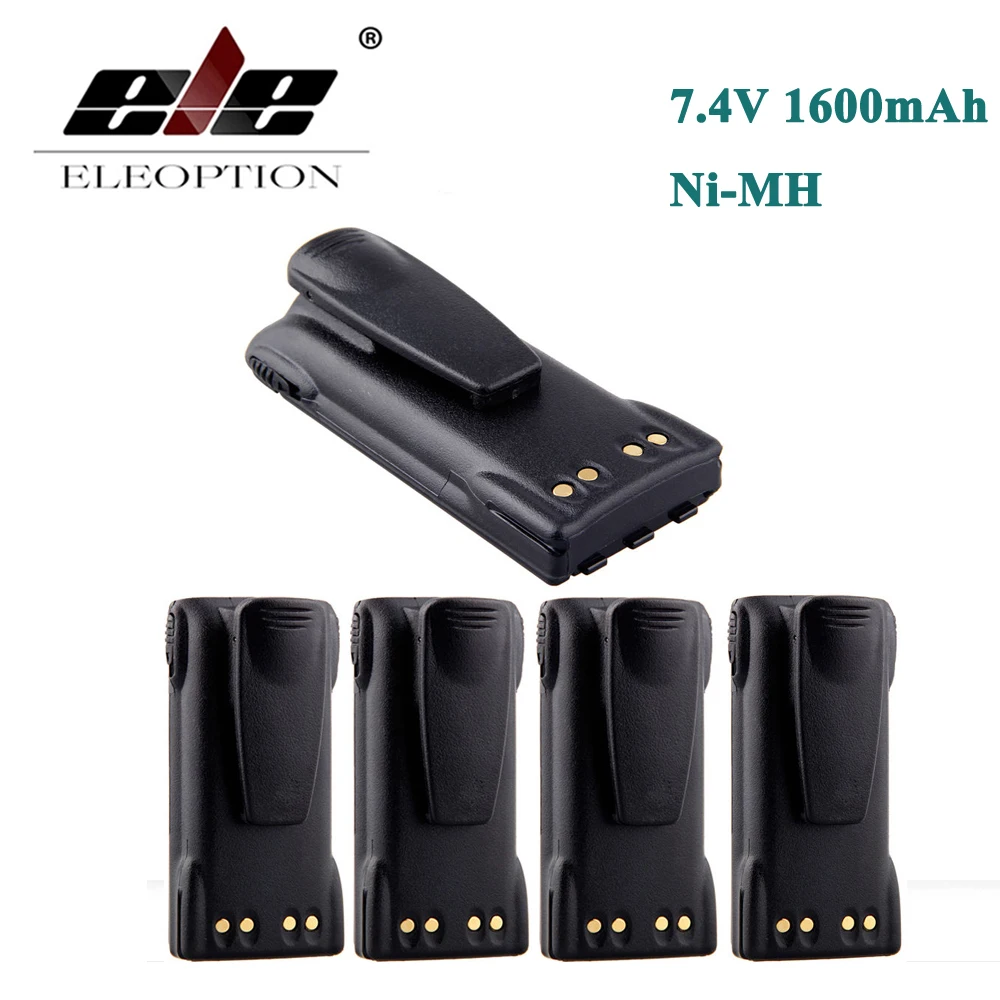 ELEOPTION 5 шт. 7 4 В 1600 мАч аккумулятор для MOTOROLA GP338 GP340 GP360 GP380 MTX850 PR860 MTX960 | Электроника