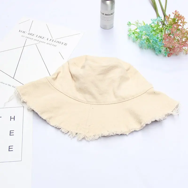 WZCX Мода г. Складной кисточкой сплошной цвет Fisherman'S Hat Корейская версия повседневное летние шапочка для бассейна женская шляпа