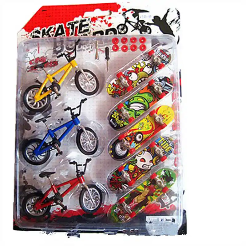 Настольная игра 5 Скейтборд+ 3 велосипед BMX велосипед игрушка для детей/мальчиков скейтборды скутер FSB Забавный подарок на велосипед