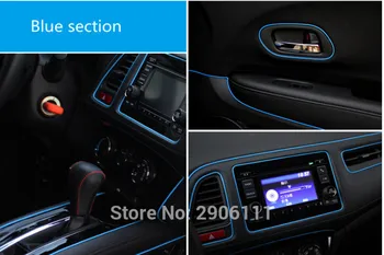 

5M Car Styling Internal Decoration Moulding Trim Strips Line for Toyota corolla rav4 Yaris prius hilux avensis verso Sticker