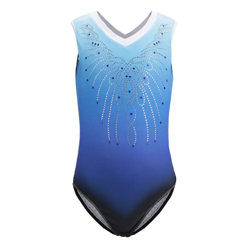Toddler Girls Gymnastics Leotards One-Piece 3-12 Years Practice Outfit | Спорт и развлечения
