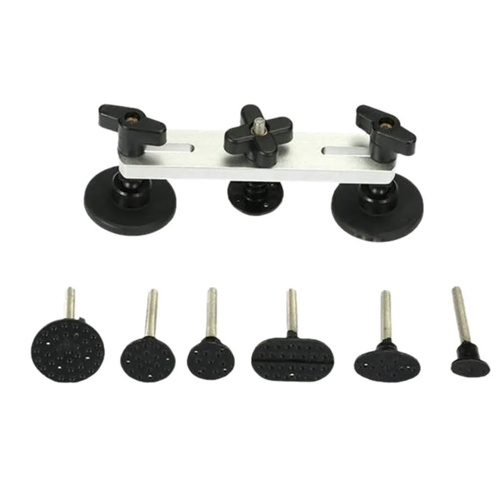 

Paintless Car Dent Repair Body Damage Fix Tool Pulling Bridge Puller Dent Removal Glue Tabs Hand Repair Tools Kit Universal #20