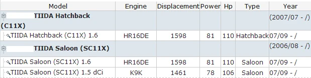OEM D1060-ED500 Передняя тормозная колодка тормозная система для Niss-HR16DE K9K TIIDA Hatchback TIIDA Saloon