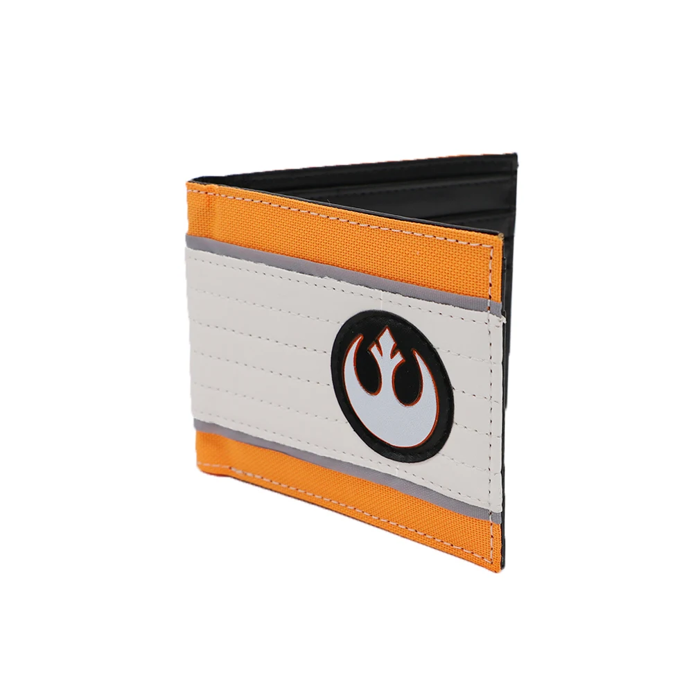Звездные войны PU человек короткие бумажник фото с держатель для карт Галактическая Империя фильм двойной складной кошелек мешок денег
