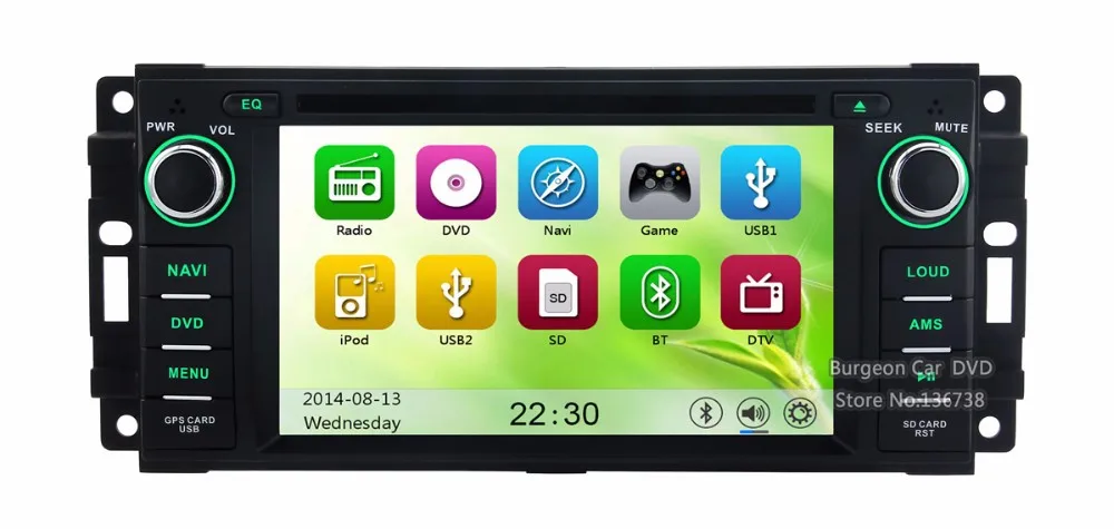 Excellent Touch Screen Car DVD Player For Jeep Commander Grand Cherokee Compass Wrangler Unlimited DODGE Caliber Radio Ipod GPS Navigation 27 Excellent Touch Screen Car DVD Player For Jeep Commander Grand Cherokee Compass Wrangler Unlimited DODGE Caliber Radio Ipod GPS Navigation 27