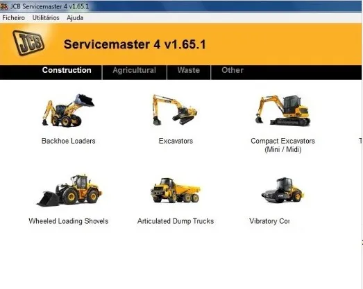 JCB ServiceMaster 4 v1.69.1 [05.2018] Multilingual Diagnostic Full software |