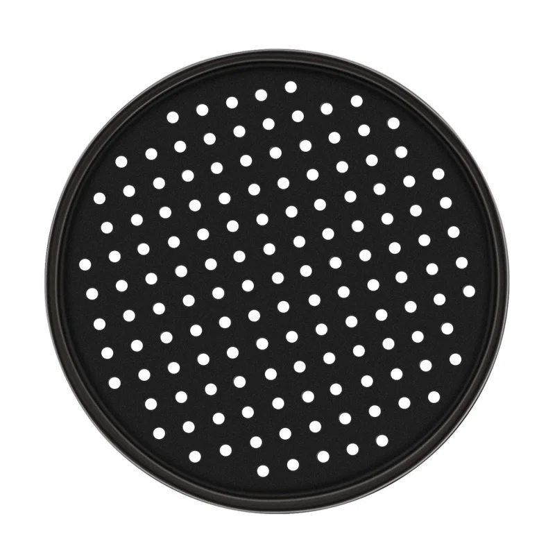 Pizza Pans with Holes 12 Inch Pizza Baking Tray DIY Breathable Baking Tray High Temperature Baking Tray For Oven Pizza Pans with Holes 12 Inch Pizza Baking Tray DIY Breathable Baking Tray High Temperature Baking Tray For Oven