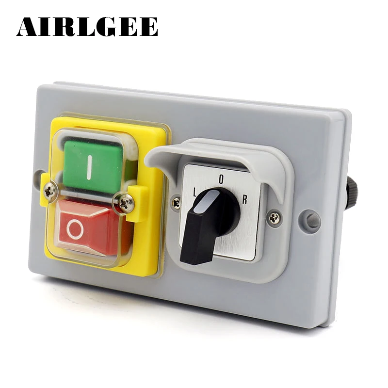 10A 400V Waterproof Three Phase Push Button Switch