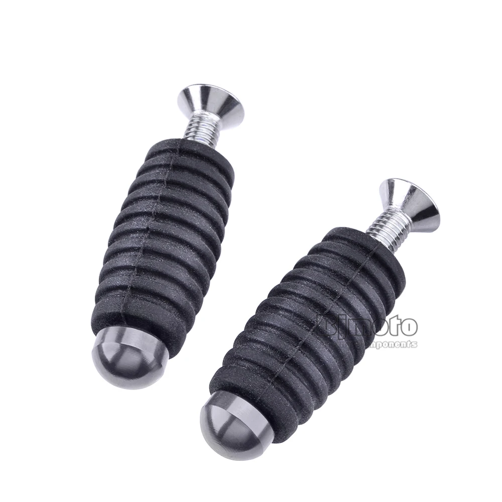 Gear Shift Brake Lever Toe Pegs Pedals M6  (4)