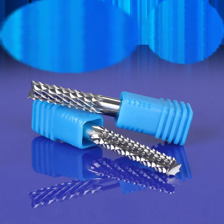10PCS/lot 4*4*17mm carbide end mill engraving bits corn milling cutter PCB router bits mdf board
