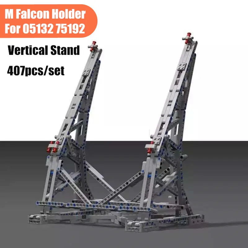 

MOC Display Vertical Stand Ultimate Collector Millennium Falcon bracket fit legoings star wars 05132 75192 building block bricks
