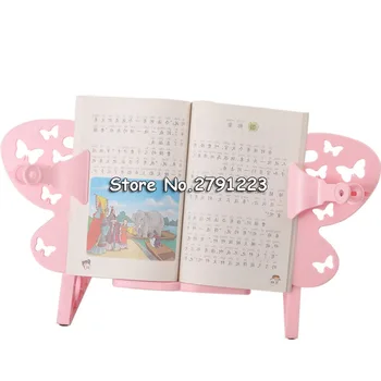 

Adjustable creative Portable Steel Book Document Butterfly Stand Reading Desk Holder Bookstand Butterfly Prevent myopia reading