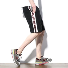 M-5XL Лето Плюс Размер повседневные шорты с принтом хлопок мужские хлопковые шорты мужские модные брендовые бордшорты бодибилдинг одежда