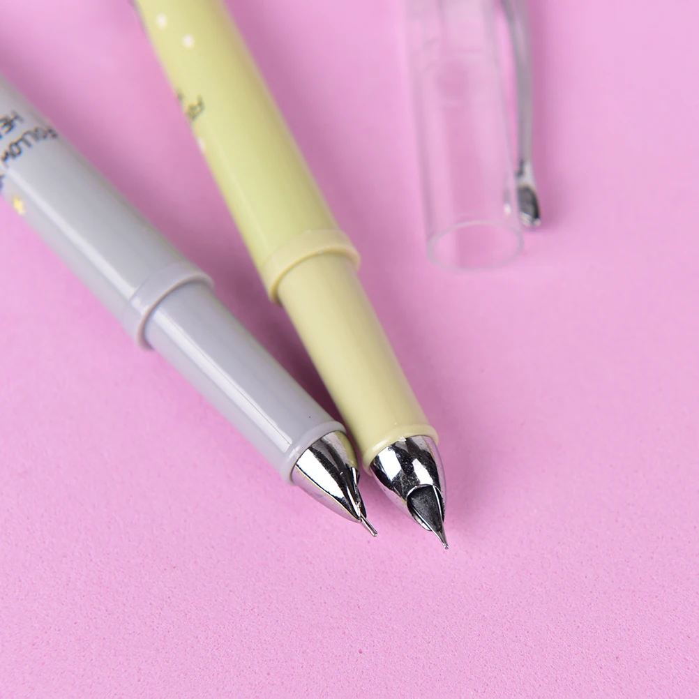 Buy 1PC Cute Spinning Fountain Pen For Writing School
