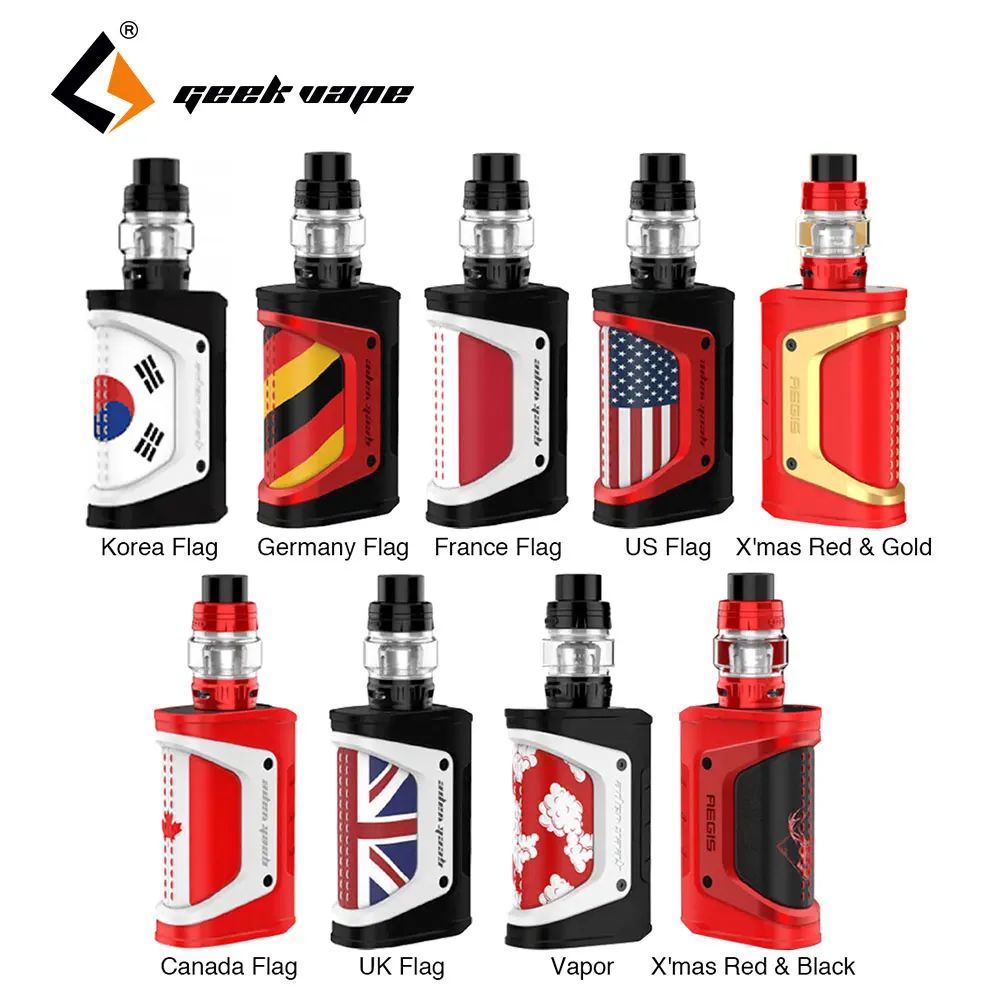 

2pcs Original 200W Geekvape Aegis Legend Kit w/ 4ml Alpha Tank Powered By 18650 Battery Vape Kit Electronic Cigarette Vs Drag 2