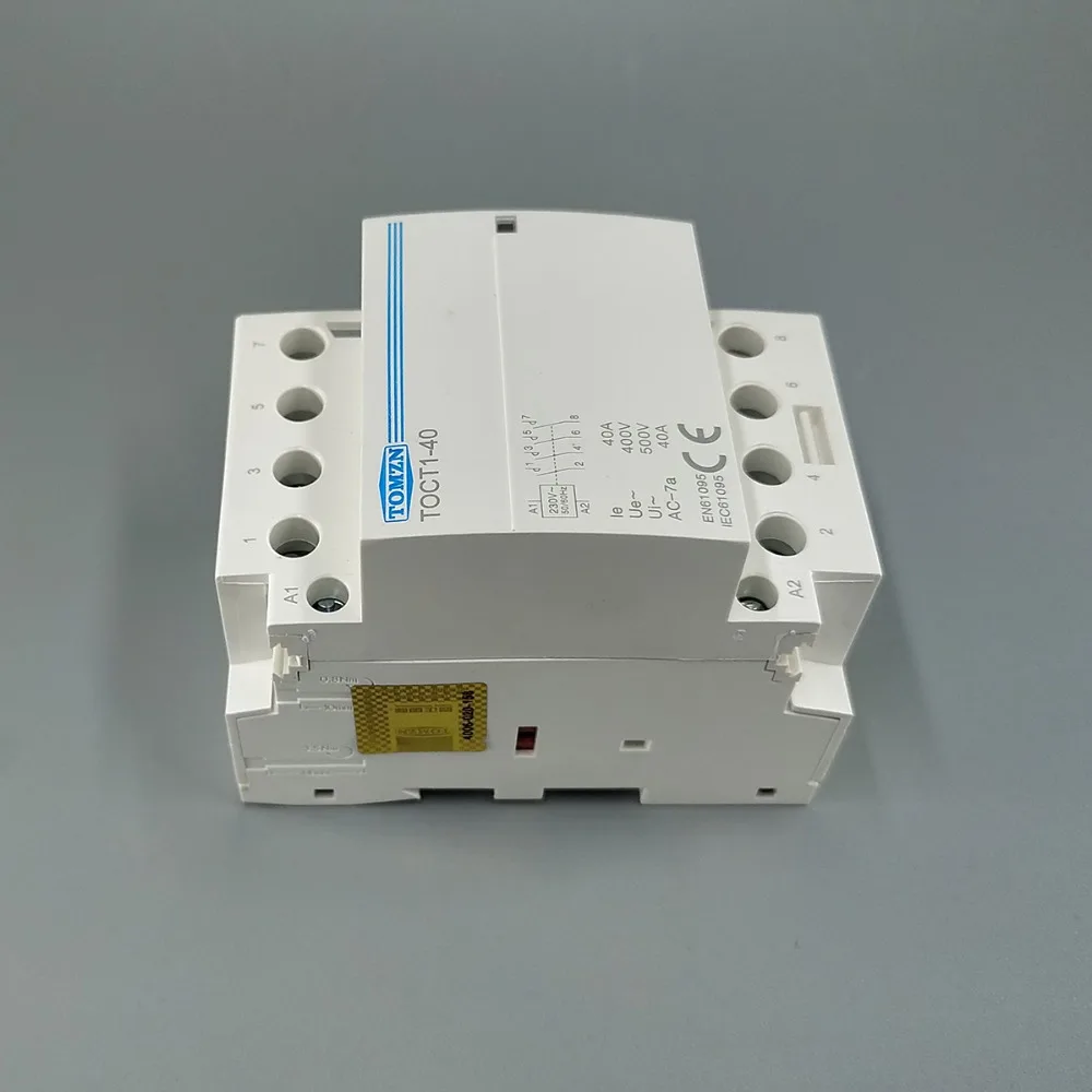 CT1 4P 40A 220V 400V~ 50/60HZ Din rail бытовой ac Контактор В соответствии с стандартом 4NO