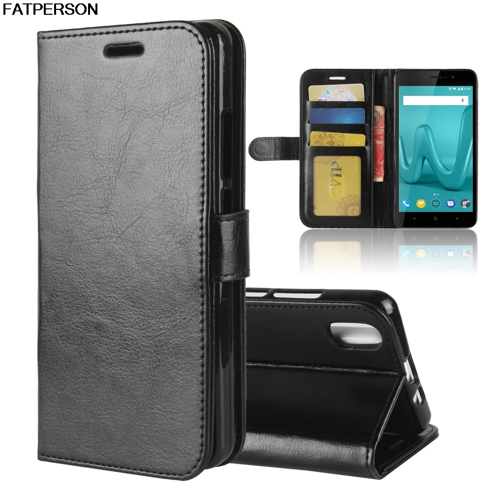 

Phone Bracket Multi-function For wiko lenny 4 + Leather Luxury PU Phone case Forwiko lenny 4 Plus case Soft Wallet Smart cover
