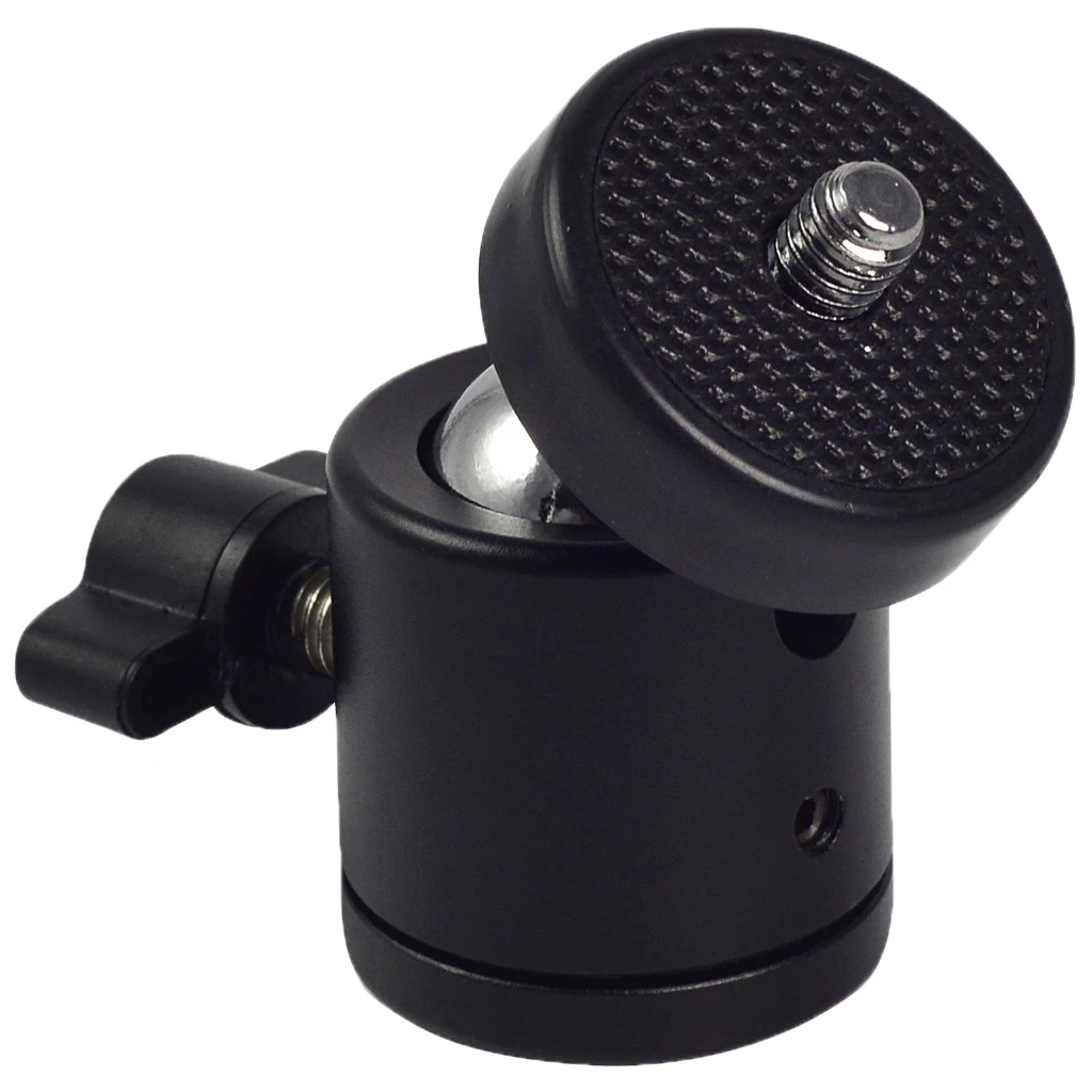 

1/4" Screw Interface DSLR Camera Ball Head for Arca Swiss Tripod Monopod Mount 90 Degree Rotation