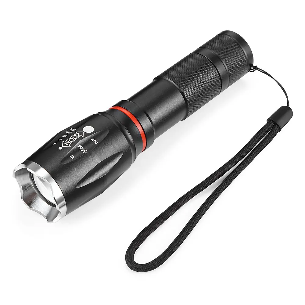 TG 003 Ultra Bright LED Flashlights with Adjustable Focus Zoomable and
