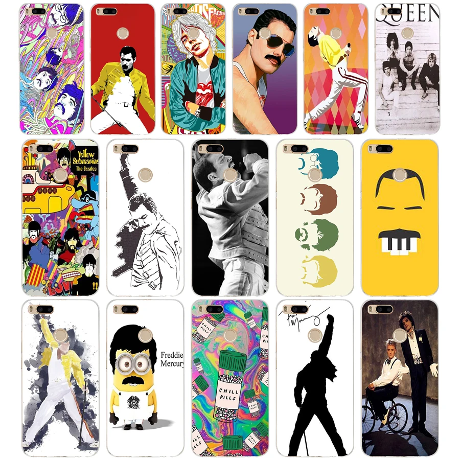

63SD freddie mercury art Soft Silicone Tpu Cover phone Case for xiaomi redmi 4A 4X note 4 4x mi A1 A2 lite