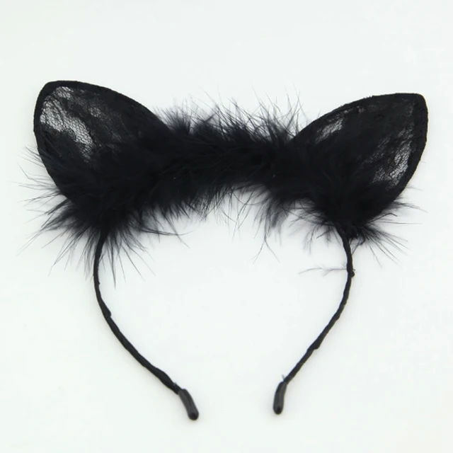 LNRRABC HOT Kawaii headband plush Christmas cat ears design soft cute