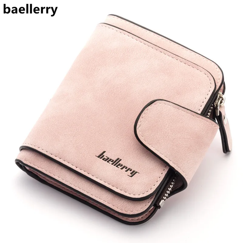 Baellerry New Lady s Wallet 2018 Luxury Brand Wallet Women Scrub Leather Female Wallets font b