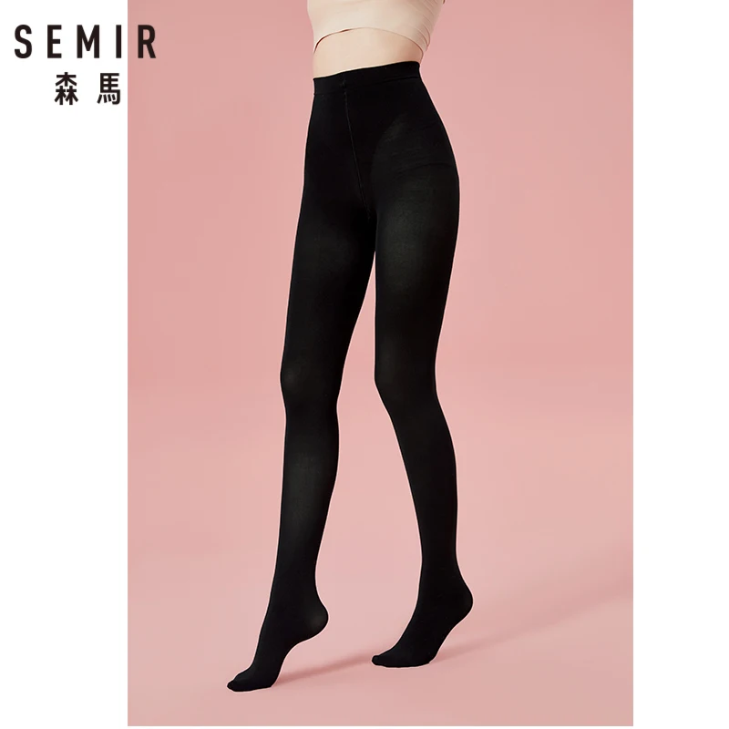 SEMIR Women 120 Denier leggings Matt Opaque 120D Seamless Winter Warm Women