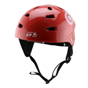 

New Type Red Water Sports Helmet With Regulating Adjustment For Aquatic Kayak Boating Summer headpiece Outdoor Equipment