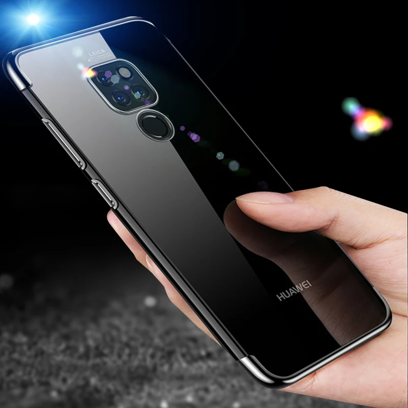 Чехол для телефона из ТПУ с покрытием Huawei Mate 20 Pro 20X P20 10 P10 Lite P8 P9 2017 прозрачный