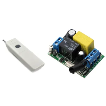 

1000m Long Range Remote Control Switch AC220V Receiver With Transmitter 10A Lamp Light Bulb Motor Remote ON OFF 315/433MHZ