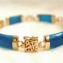 Прекрасный Восточный стиль синий/Многоцветный драгоценный браслет Кварцевый камень браслет широкие часы крылья для стерлингового серебра-ювелирные изделия