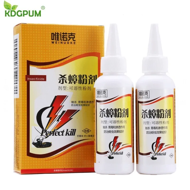 

2pcs Cockroach Repellent From Cockroaches Poison Pest Killing Cockroach Bait Powder Mata Cucarachas Family Kitchen Bug Control