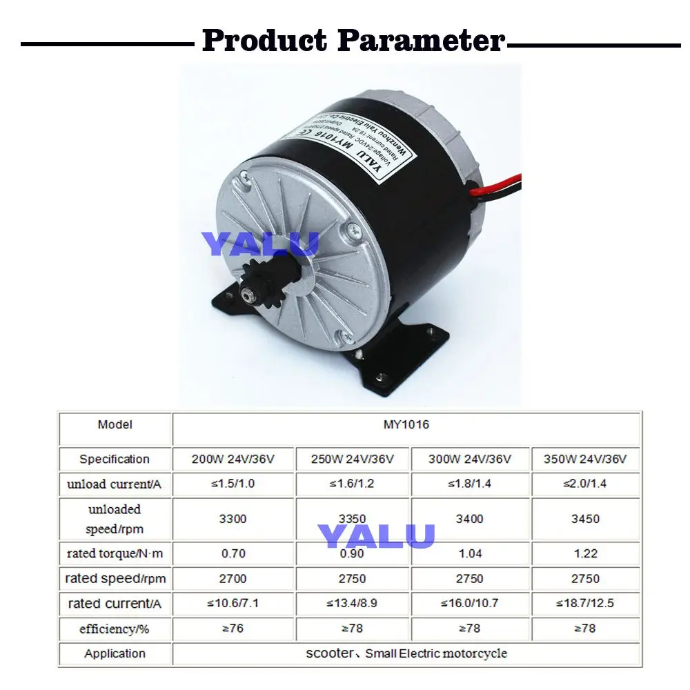 1 MY1016 350W prameter WP