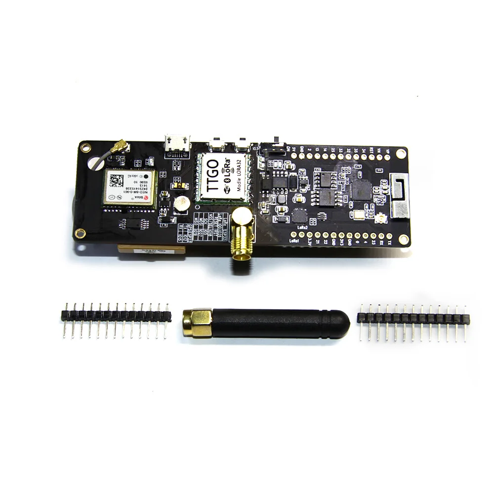 TTGO Т образной балки ESP32 433/868/915 МГц Беспроводной Bluetooth модуль Wi Fi ESP 32 GPS NEO 6M SMA LORA 18650