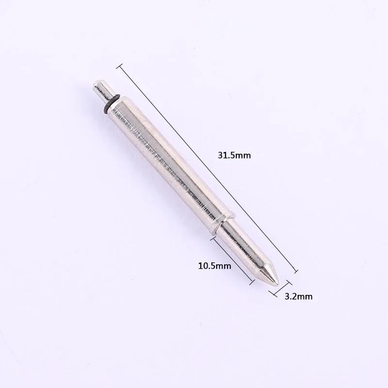 2018 50Pcs New Pointed Positioning Pin (GP-1S) Nickel Plated Spring Thimble Elastic Positioning Pin Electronic Use Accessories
