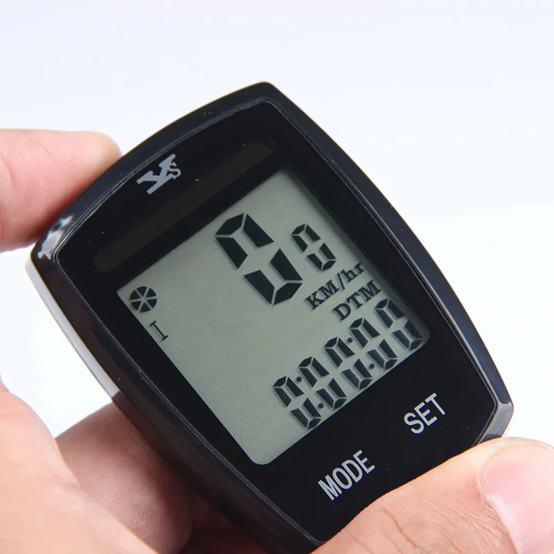 

Bicycle Computer Wireless Stopwatch Big Clear Word Luminous Waterproof Black High Precision Cycling Speedometer Ciclocomputador