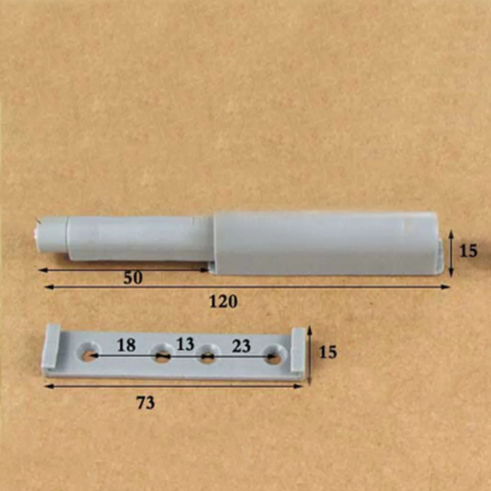 20шт Шкаф Дверной демпфер нажимной системы Пружинные шарниры амортизатор для шкафа буферное устройство для открывания с магнитным глушителем