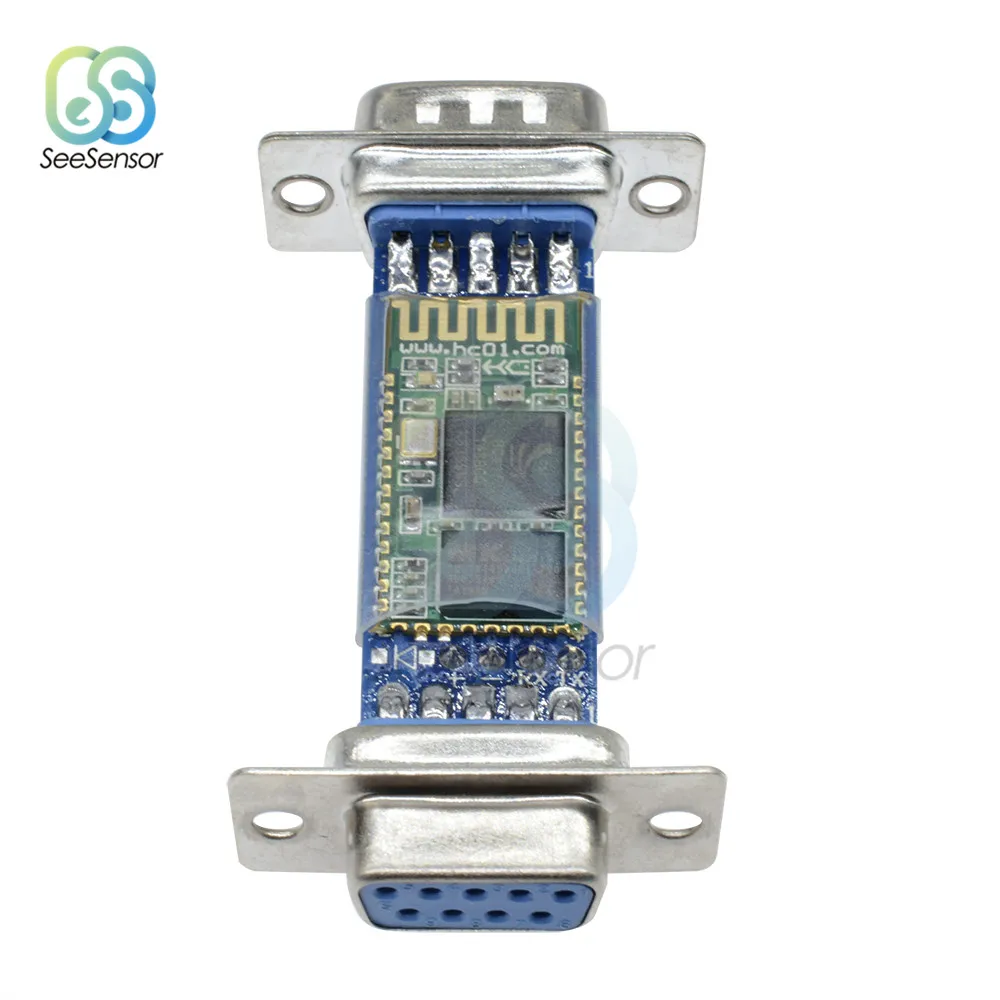 RS232 HC-06 RF беспроводной Bluetooth приемопередатчик Slave Модуль DB9 интерфейс Bluetooth модуль Плата конвертер адаптер