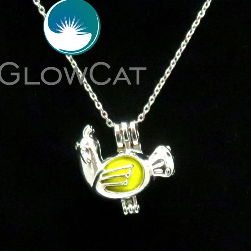 GLOWCAT K564 Китайский Петух зодиака год петух бусины клетка эфирное масло диффузор