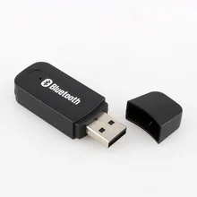 Черный Цвет USB Беспроводной Bluetooth 3,5 мм Музыка аудио автомобиля гарнитура приемник адаптер