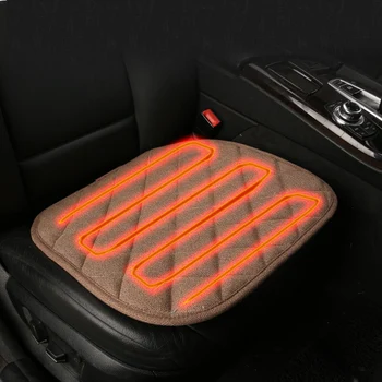 

2018New winter Heated Car Seats 12V Universal Heated Cushion For BMW Audi Toyota Honda Ford Volkswagen All Sedan Car Styling