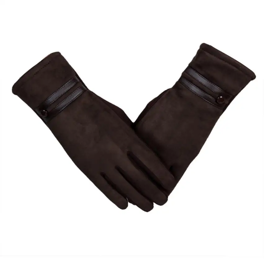 Muqgew Для женщин перчатки зимние теплые запястье Прихватки для мангала варежки теплые зима 2016 Перчатки руководство модный бренд варежки